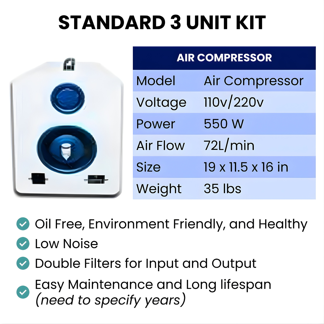 Airvida Pro90 HBOT Portable Sitting Hyperbaric Chamber 1.2-1.5 ATA