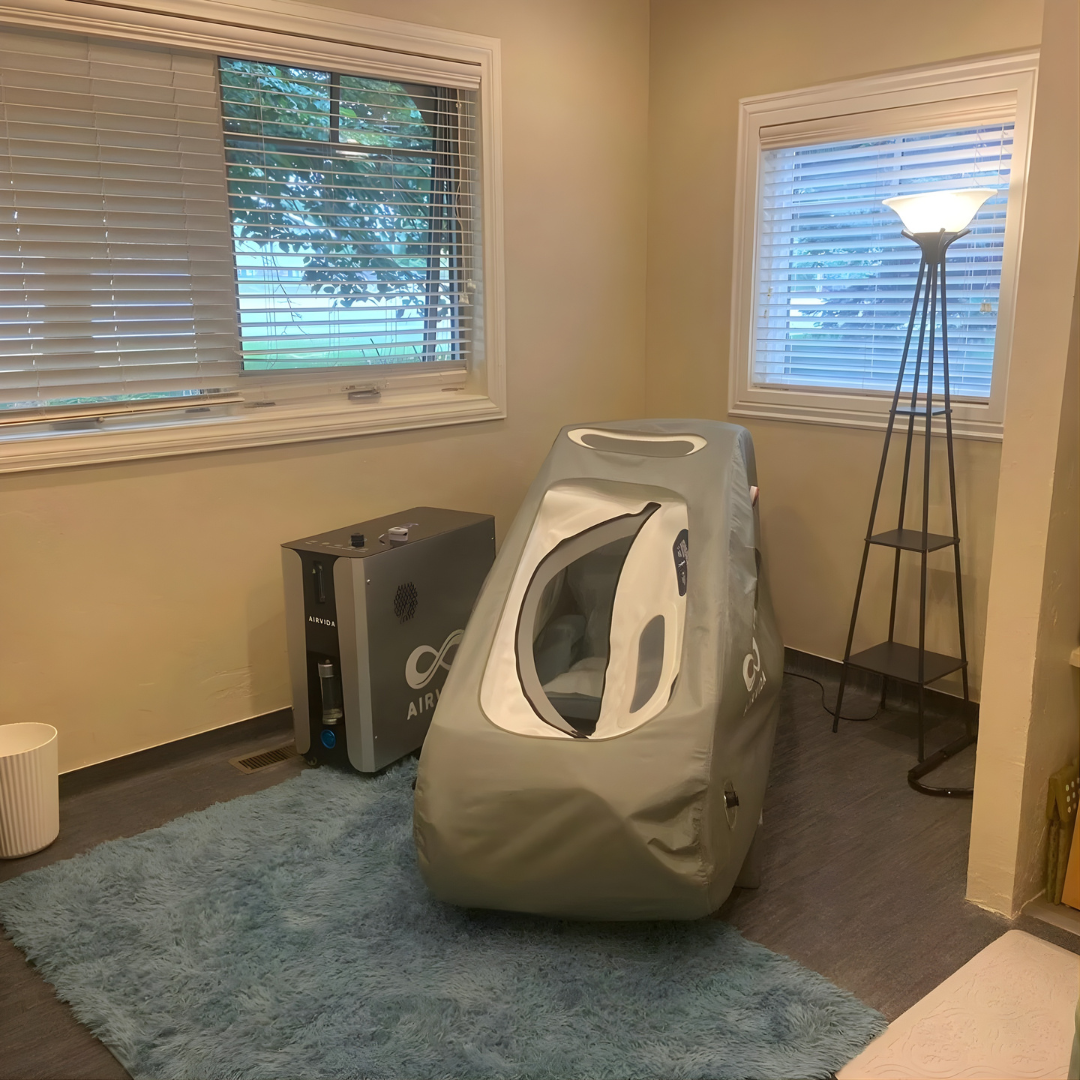 Airvida Pro90 HBOT Portable Sitting Hyperbaric Chamber 1.2-1.5 ATA