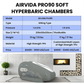 Airvida Pro90 HBOT Portable Sitting Hyperbaric Chamber 1.2-1.5 ATA
