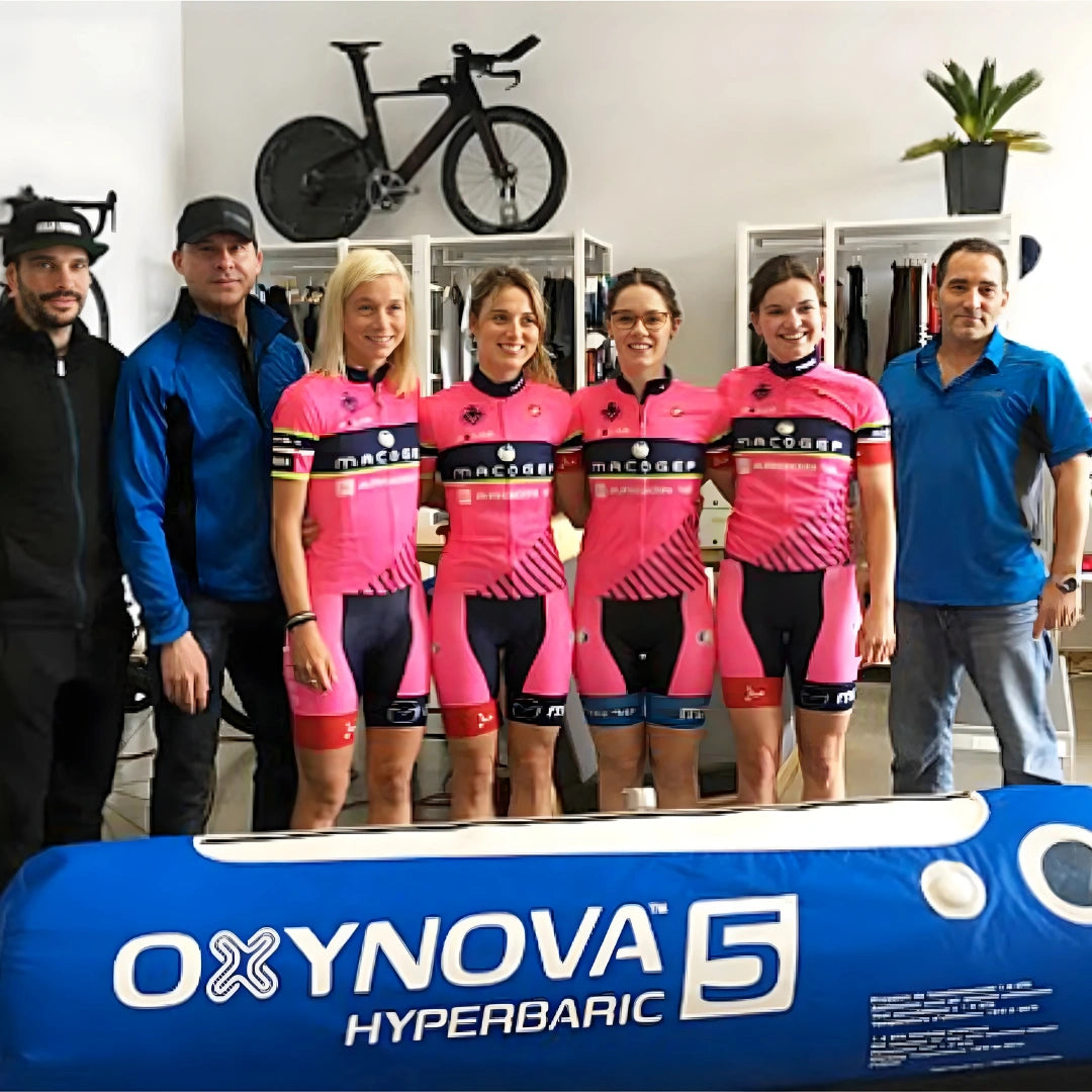 Load video: OxyNova 5 portable hyperbaric chamber 1.4 ATA for athletes - Ouzack Medical