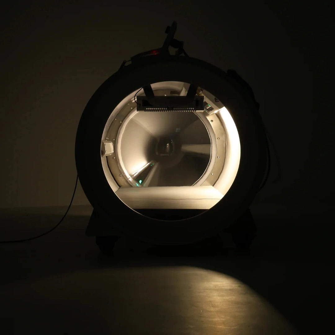 Airvida Ultra Hard Shell Lying Hyperbaric Chamber 1.5–2.0 ATA – High‑Pressure HBOT for Home & Clinic