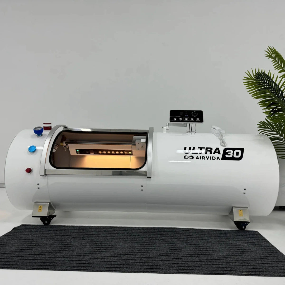 Airvida Ultra Hard Shell Lying Hyperbaric Chamber 1.5–2.0 ATA – High‑Pressure HBOT for Home & Clinic