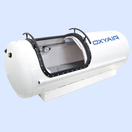 OxyAir 30″ Hard Shell Hyperbaric Oxygen Chamber 2.0ATA – Medical Center High-Flow HBOT System