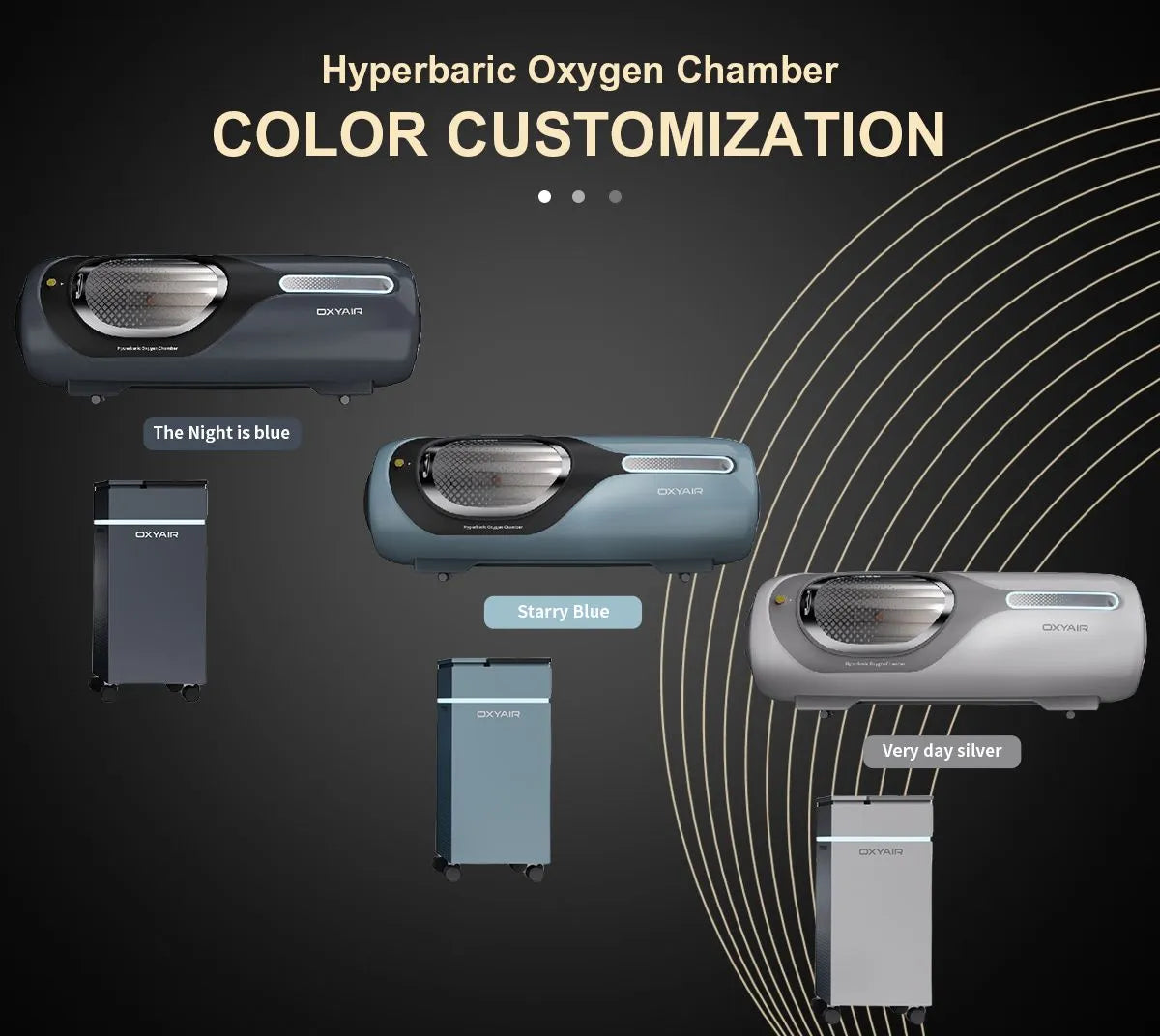 OxyAir 33″ Smart Hard Shell Hyperbaric Chamber 2.0ATA – Wellness Center HBOT System | Premium Sale