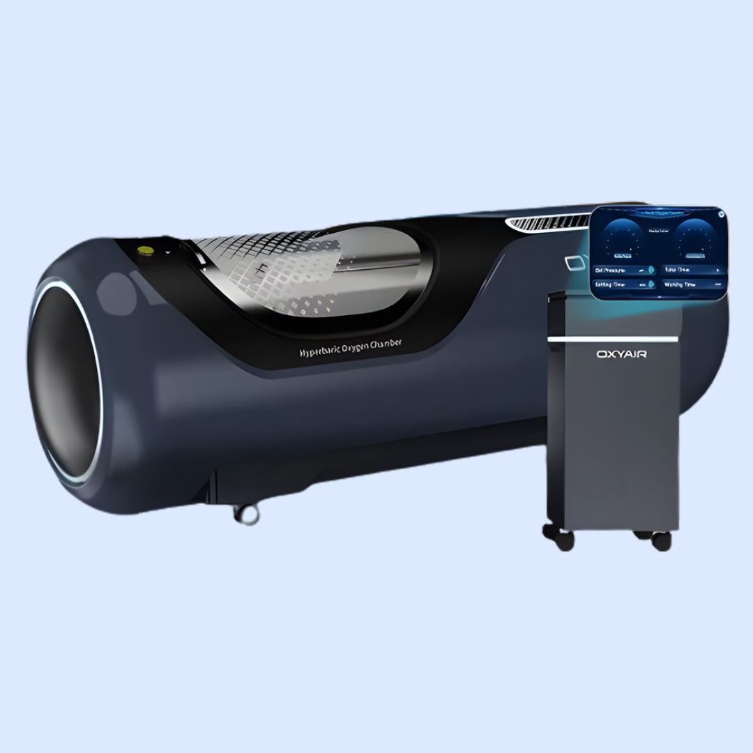 OxyAir 33″ Smart Hard Shell Hyperbaric Chamber 2.0ATA – Wellness Center HBOT System | Premium Sale