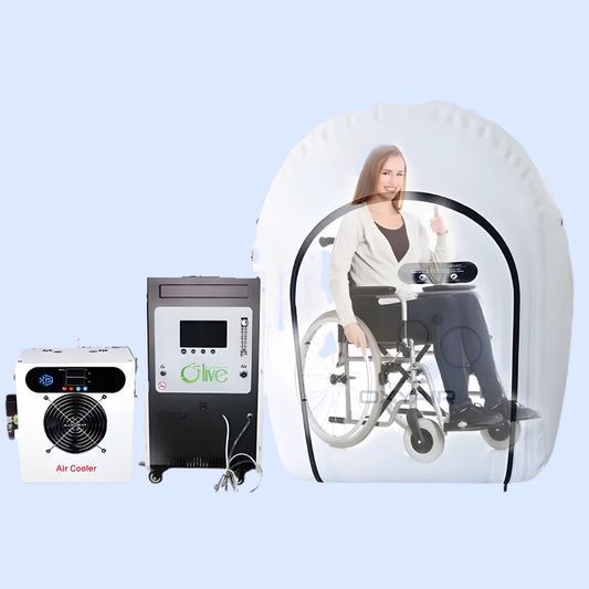OxyAir Wheelchair Accessible Portable Hyperbaric Oxygen Chamber 1.5ATA – Medical-Grade HBOT System